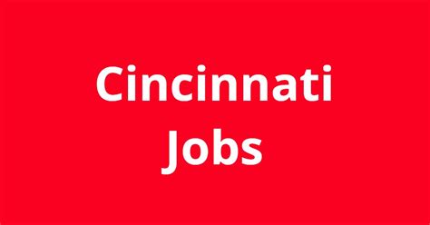 The top 10 are Assistant manager, customer service. . Cincinnati jobs hiring